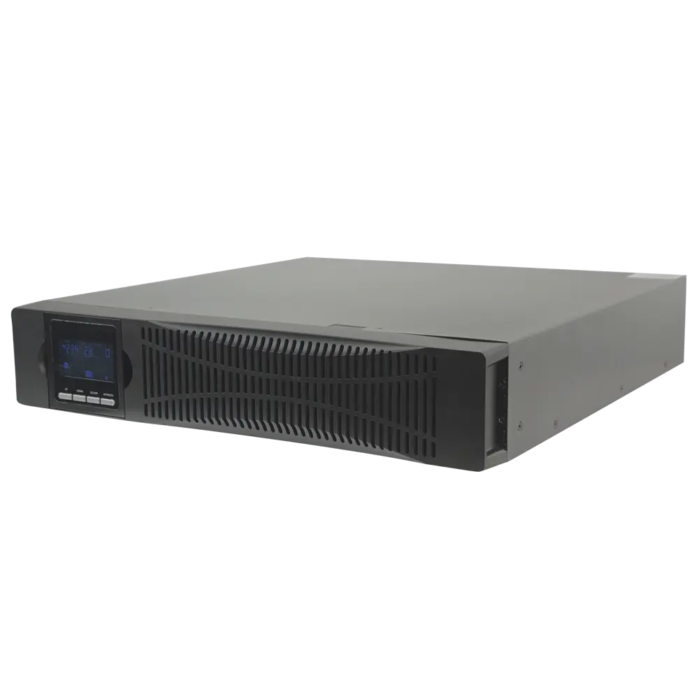 Onduleurs en ligne pour installation en rack ou en tour Puissance 1500VA/1350W 2 sorties SAI/UPS protégées Temps de charge 4h 90% Hot swappable 3 batteries au plomb-acide scellées (incluses)