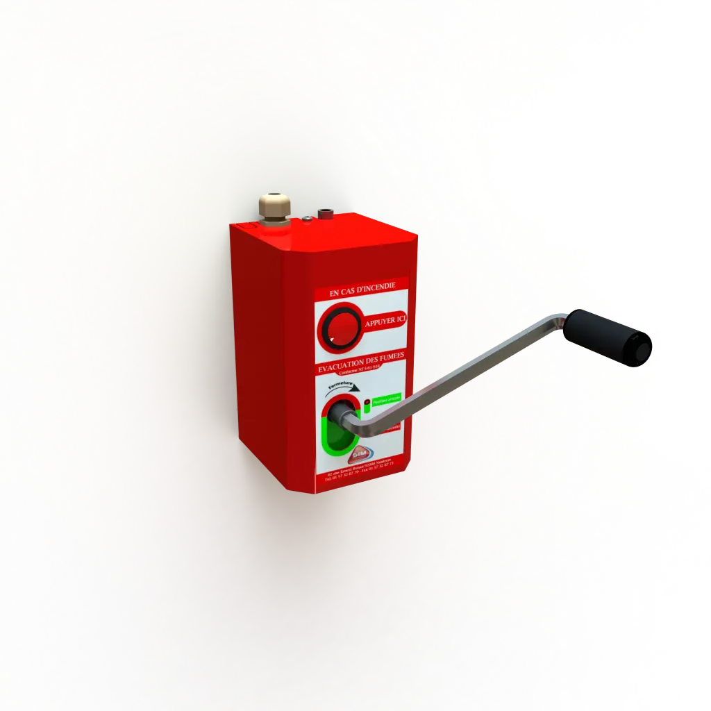 Treuil TS100 NF DCM/DAC Modulaire - Capot acier