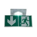 TEMPO2 45 48-230 Luminaire d'Evacuation pour Source Centralisée (LSC) 100% LED,  45 lm / IP 43 / IK 08 / multi-tension de 48 Vdc à 220Vdc et 230 Vac / 1.1 W/1.15 W/1.3 W (OCCASION)
