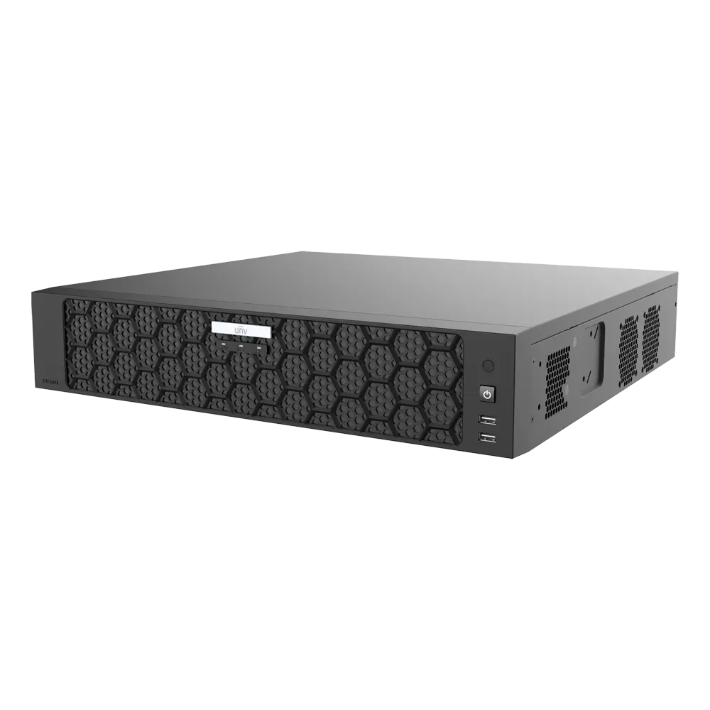 NVR Uniview Pro SeekFree range 32 CH | 32MP | 512 Mbps SeekFree | AcuSearch SIP 16 CH | Métadonnées | Comptage de personnes LPR | Analyse comportementale 8 HDD | Alarmes