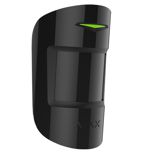 [AJA-MOTIONPROTECTPLUS-B] Ajax - Détecteur volumétrique PIR double technologie immunisé contre les animaux - Certificat de grade 2 - Bidirectionnel - Sans fil 868 MHz Jeweller - Double technologie: 1 infrarouges, 1 micro-ondes - Antenne interne espace libre 1200 m