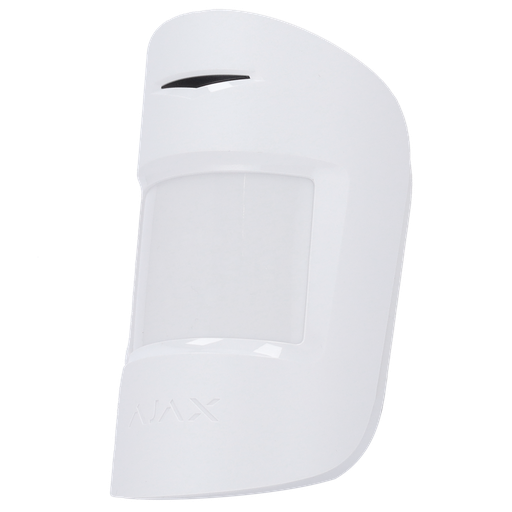 [AJA-MOTIONPROTECT-S-W] Ajax SUPERIOR - Détecteur volumétrique PIR  - Certificat de grade 2 - Bidirectionnel - Sans fil 868 MHz Jeweller - Antenne interne espace libre 2000 m - Indicateur de détection de mouvement - Detection: Rang 12 m