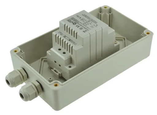 [IZX-PSDWPB2401.5] Alimentation 230v ac / 24v dc / 1,5a en boîtier abs ip 65