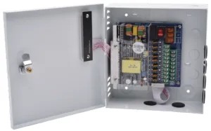 [EBC-K20910-B0] Alimentation Murale 12VDC 10A 9 voies