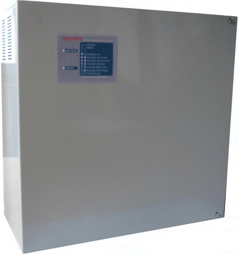 [ASD-HEPHEA24-2AVM] Alimentation electrique de sécurité 24V 1.5A en coffret mural avec 2 batteries 12V/12Ah