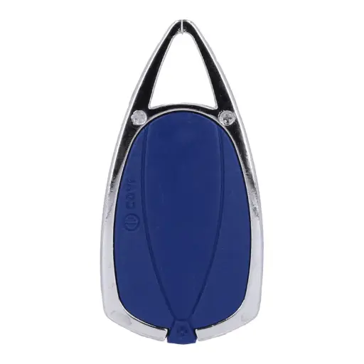 [CDV-METAL] Badge RFID porte-clé bleu Mifare 13 56 MHz