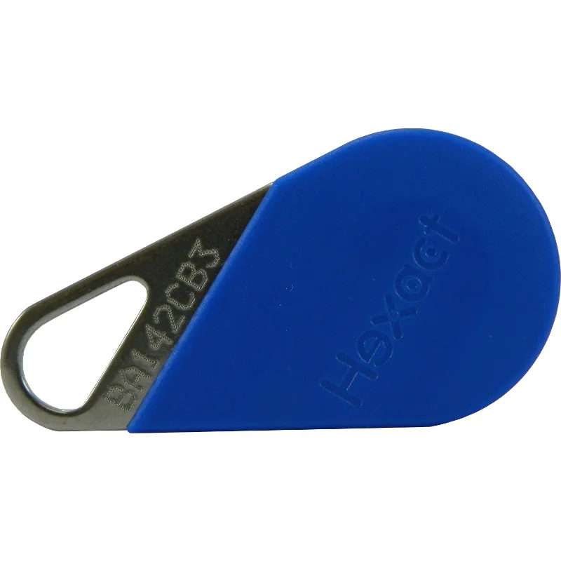 [EVI-THEXACLE/B] Badge de proximité bleu MIFAIRE 13.56 MHz (HEXACT)