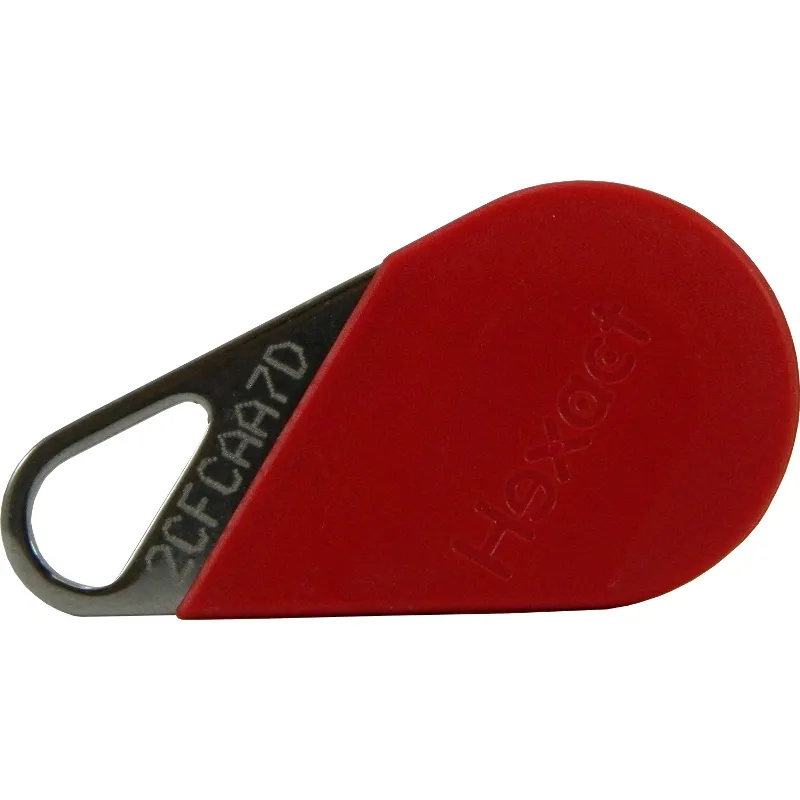 [EVI-THEXACLE/R] Badge de proximité rouge MIFAIRE 13.56 MHz (HEXACT)