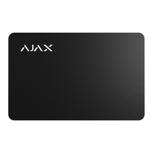 [AJA-PASS-B] Badge noir  DESFire® 13,56 MHz format carte pour clavier AJAX KeypadPlus