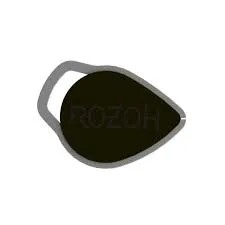 [ROZ-R401-0001] Badge électronique de proximité MIFARE® DESFire® Light - Noir (colisage 20)