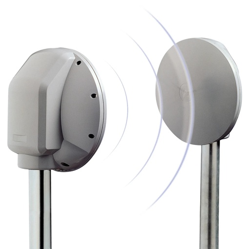 [AVS-BM200M] Barrières hyperfréquences  interieur et exterieur - portée maximale : 200 mètres -  5 canaux sélectionnables par dip-switches - gestion par microprocesseur - port série RS485 pour gestion optionnelle du signal grace à un BR100 + LCD W