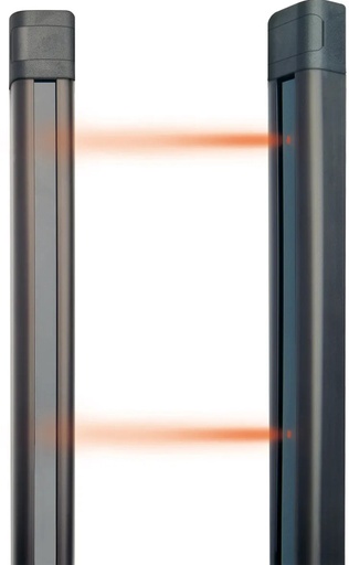 [AVS-SBH150] Barrières à IR actif (TX+RX) - hauteur 150 cm - portée 6 m - 6 Faisceaux