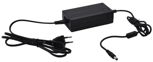 [EBC-K2D500-B0] Bloc alimentation 12 VDC 5A . Cordon CEE 7/16 - IEC 60320 C7 fourni. 