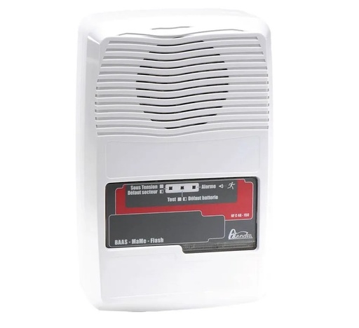 [AXD-11400] Bloc d'alarme autonome sonore MARCHE / ARRET Axendis