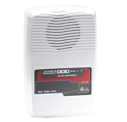 [AXD-11450] Bloc d'alarme autonome sonore MARCHE / ARRET avec MESSAGE ENREG