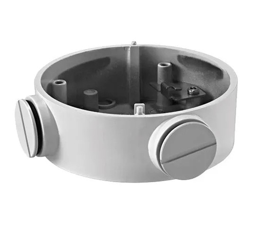 [VDO-DS-1260ZJ] Boite de connexions - Pour caméras compactes - Convient pour une utilisation en extérieur - Installation dans un plafond ou un mur - Couleur blanche - Passage de câble