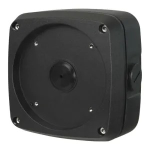 [VDO-PFA124-B] Boite de connexions - Pour caméras compactes ou dômes - Convient pour une utilisation en extérieur - Installation dans un plafond ou un mur - Couleur blanche - Passage de câble