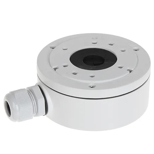 [VDO-DS-1280ZJ-XS] Boite de connexions - Pour caméras dome ou bullet Installation dans un plafond ou un mur Convient pour une utilisation en extérieur Couleur blanche Passage de câble