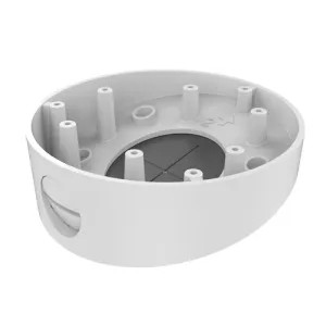 [VDO-DS-1281ZJ-DM23] Boite de connexions - Pour caméras dôme - Convient pour une utilisation en extérieur - Instalation pour plafond incliné - Couleur blanche - Passage de câble