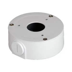 [VDO-PFA134] Boite de connexions - Pour caméras dôme - Convient pour une utilisation en extérieur - Installation dans un plafond ou un mur - Aluminium et acier galvanisé - Passage de câble