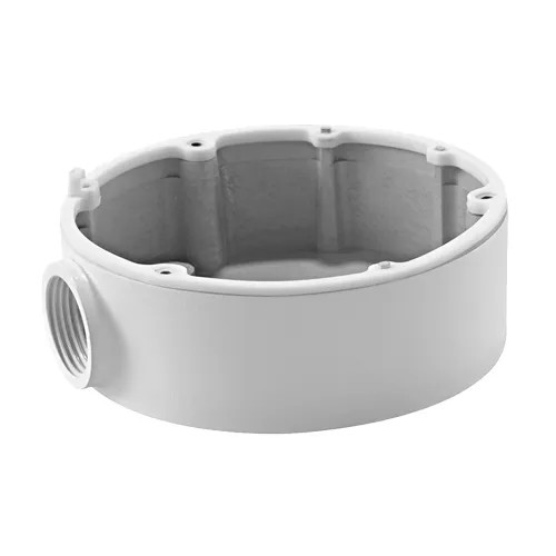 [VDO-DS-1280ZJ-DM18] Boite de connexions - Pour caméras dôme - Convient pour une utilisation en extérieur - Installation plafond ou un mur - Couleur blanche - Passage de câble