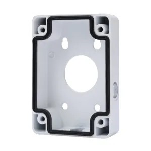 [VDO-PFA120] Boite de connexions - Pour dômes motorisées - Convient pour une utilisation en extérieur - Installation murale - Couleur blanche - Passage de câble