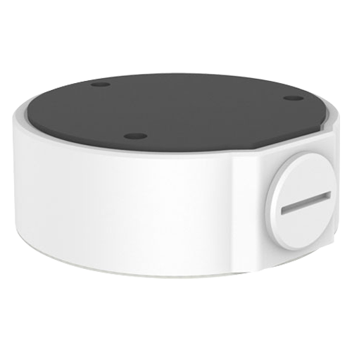 [UNV-TR-JB03-G-IN] Boite de connexions Pour caméras dôme Convient pour une utilisation en extérieur Installation dans un plafond ou un mur Passage de câble Couleur blanche