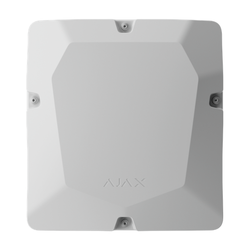 [FIB-CASE-D430-W] Boîtier blanc avec 8 emplacements pour modules Fibra Compatible avec les dispositifs Fibra: LineProtect, LineSplit, MultiRelay et LineSupply Espace pour 2 batteries jusqu'à 18 Ah Niveau à bulle préinstallé Auto-protection fournie