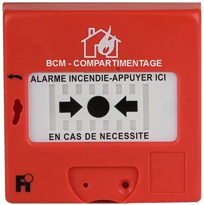 [FIN-BBGCO215] Boîtier de commande manuelle pour compartimentage - Certifié NF