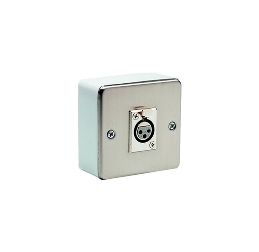 [JDM-PMXF] Boîtier de connexion mural XLR 3 contacts femelle