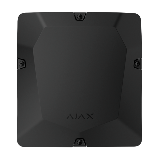 [FIB-CASE-D430-B] Boîtier noir avec 8 emplacements pour modules Fibra Compatible avec les dispositifs Fibra: LineProtect, LineSplit, MultiRelay et LineSupply Espace pour 2 batteries jusqu'à 18 Ah Niveau à bulle préinstallé Auto-protection fournie