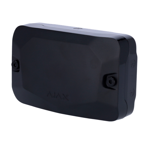[FIB-CASE-A106-B] Boîtier noir pour un module Fibra Compatible avec les cartes : LineProtect, LineSplit et MultiRelay, Niveau à bulle préinstallé auto-protection fournie
