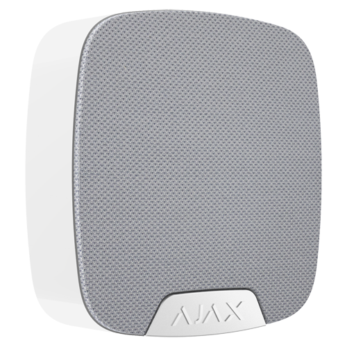 [AJA-HOMESIREN-W-DUMMY] Boîtier pour sirène intérieure AJ-HOMESIREN-W Installation facile Comprend le SmartBracket Plastique ABS Couleur blanche