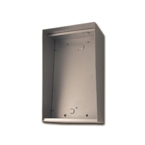 [EVI-UAP2010] Boîtier saillie avec visière aluminium pour platine U HR 2010, U HRCL 2010, G TV 62/210