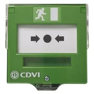 [CDV-BBGP2V] Bris de glace vert 2 contacts led membranes déformables