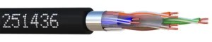[EBC-251436-R3] CABLE Réseau F/UTP CAT5E XL-LSZH interieur/exterieur Noir en Dévidoir de 250m