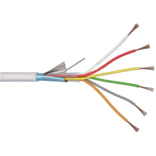 [ADE-AC6C-500-BC] Cable alarme 6 conducteur 0,22 Alu Cuivre Touret 500m 