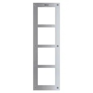 [EVI-GNX6004] Cadre de montage inox 316 L, 4 modules NEXA inox - Livré avec vis et outils