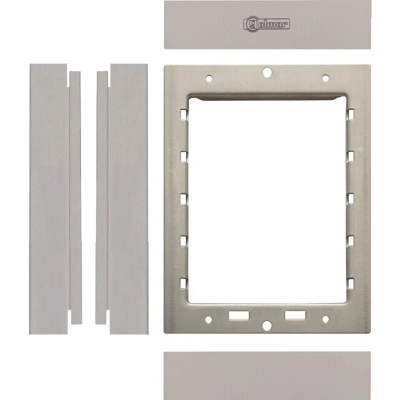 [EVI-GN6001/AL] Cadre de montage, 1 module NEXA aluminium Livré avec vis et outils