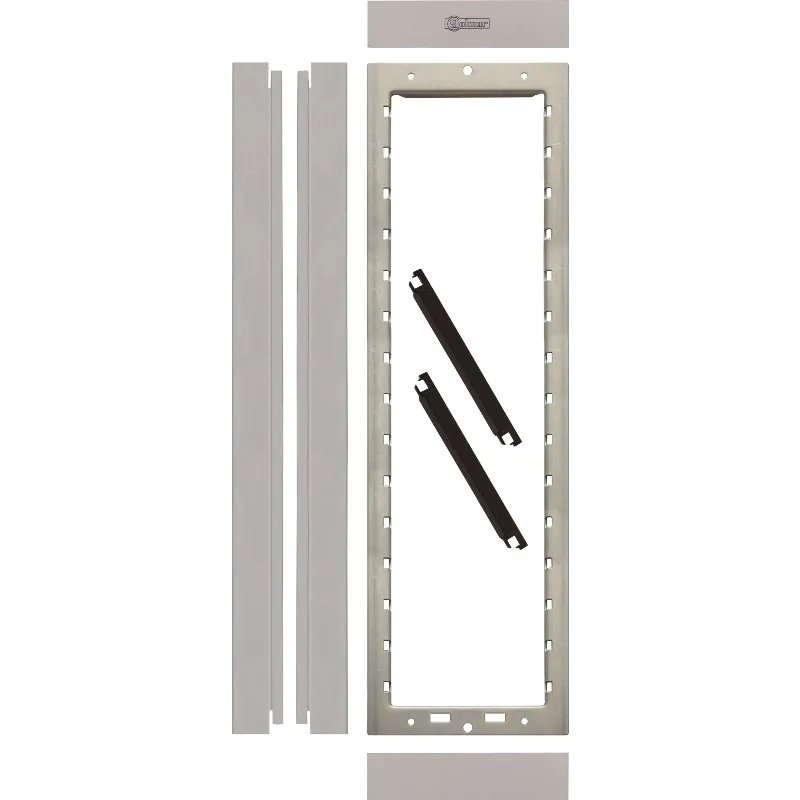 [EVI-GN6003/AL] Cadre de montage, 3 module NEXA aluminium Livré avec vis et outils