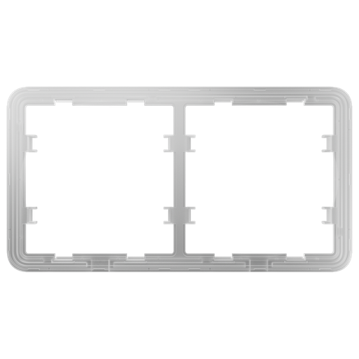 [AJA-FRAME-2] Cadre pour deux interrupteurs  AJA-SIDEBUTTON