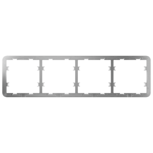 [AJA-FRAME-4] Cadre pour deux interrupteurs  AJA-SIDEBUTTON + deux AJA-CENTERBUTTON