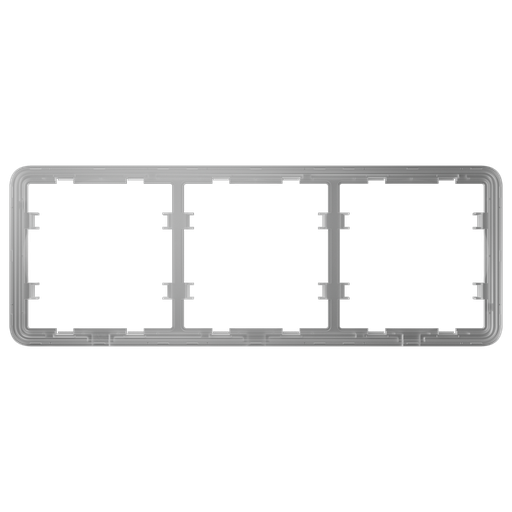 [AJA-FRAME-3] Cadre pour deux interrupteurs  AJA-SIDEBUTTON + un AJA-CENTERBUTTON