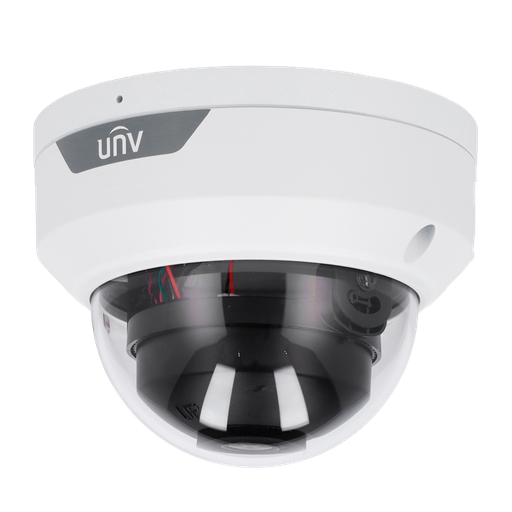 [UNV-UAC-D125-AF28M] Caméra Dôme 4n1 Gamme Whale Résolution 5 Mégapixel Objectif 2.8 mm LightHunter IR portée 30 m IP67 IK10 Métal