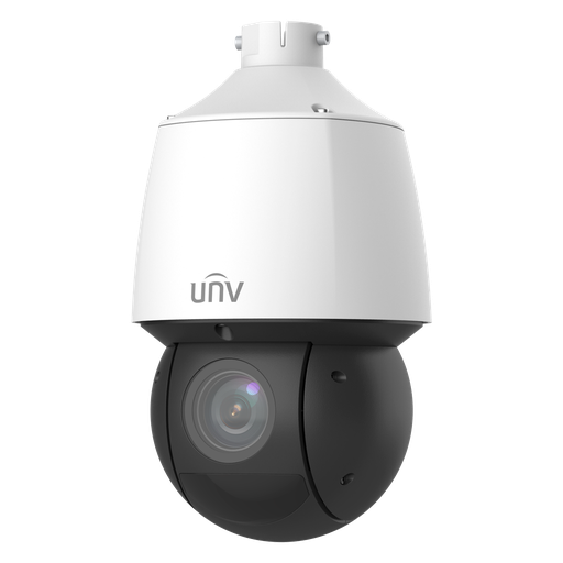 [UNV-IPC6424SR-X25-VF] Caméra Dôme PTZ IP-HD Blanche Capteur 1/2.8" CMOS 4 MP Résolution Max 2688x1520px Zoom optique 25x (4,8~120mm) Technologie Lighthunter 0.003Lux Smart IR 100 mètres Ultra .265/H264/MJPEG WDR 120dB IP67 & IK10 Alarme 2/1 POE 30W Temp. -40° à +70