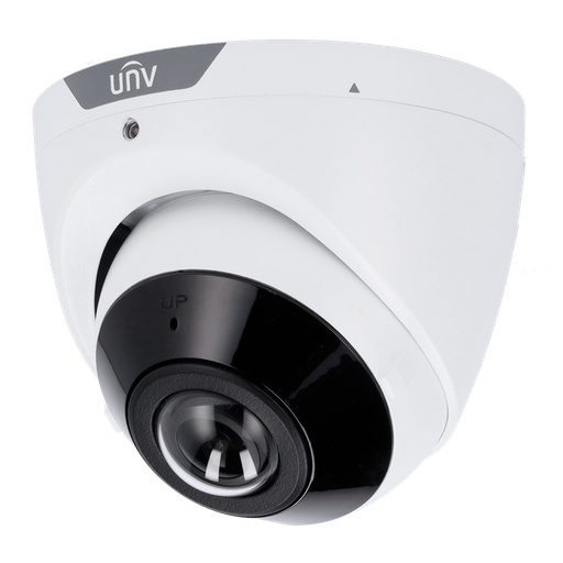 [UNV-IPC3605SB-ADF16KM-I0] Caméra IP 5 Megapixel - Gamme Prime - Objectif 1.6 mm / Grand angle intelligent - IR LEDs portée 20 m | Audio et alarmes - Algorithme IA | évite les fausses alarmes - Interface WEB, CMS, Smartphone et NVR
