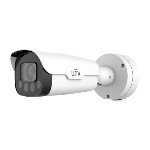 [UNV-IPC265EB-DX12K-I0] Caméra IP 5 Mégapixels Gamme Pro 1/2.7" Progressive Scan CMOS Objectif motorisé AF 5~60 mm / WDR 120dB LightHunter : LEDs IR 100 m : Audio et Alarmes Interface WEB, CMS, Smartphone  