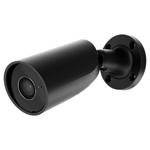 [AJA-BULLETCAM-5-0400-B] Caméra IP Bullet 5 Mégapixel Couleur Noir Progressive Scan CMOS Objectif 4 mm, emplacement MicroSD jusqu'à 256GB LED IR Portée 35m, PoE 802.3at Compatibilité avec les Hub et les NVR
