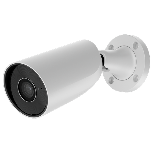 [AJA-BULLETCAM-5-0400-W] Caméra IP Bullet 5 MégapixelProgressive Scan CMOSObjectif 4 mm, emplacement MicroSD jusqu'à 256GBLED IR Portée 35m, PoE 802.3atCompatibilité avec les Hub et les NVR