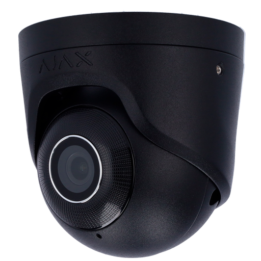 [AJA-TURRETCAM-5-0400-B] Caméra IP Turret 5 Mégapixel Couleur NoirProgressive Scan CMOSObjectif 4 mm, emplacement MicroSD jusqu'à 256GBLED IR Portée 35m, PoE 802.3atCompatibilité avec les Hub et les NVR